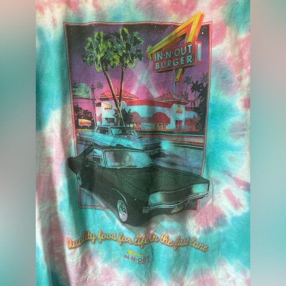 In-n-Out Tie Dye Tee | Size M | One of a Kind! - Picture 5 of 6